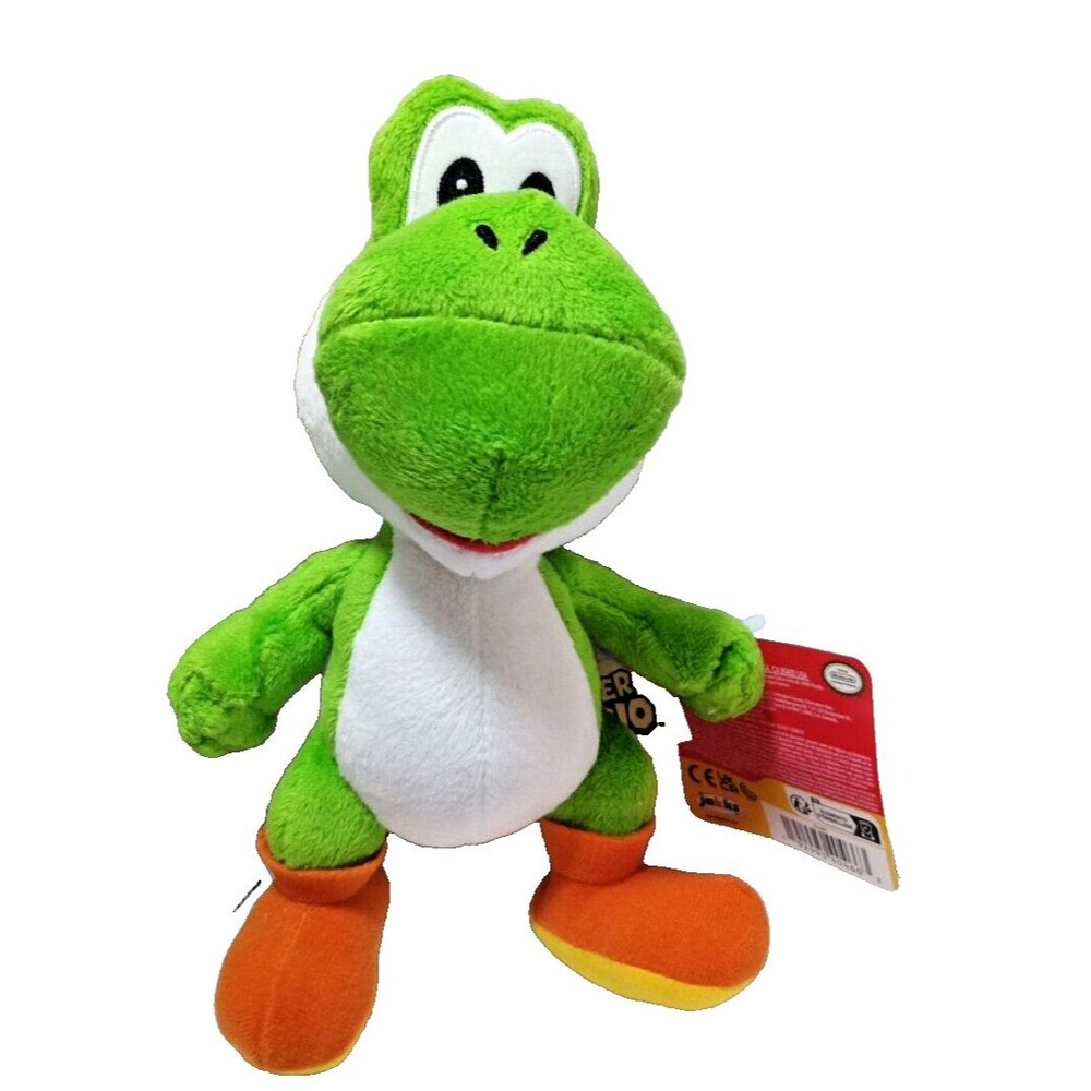 Yoshi 8" Plush, New, World of Nintendo 2023- Super Mario Bros Jakks Pacific NWT